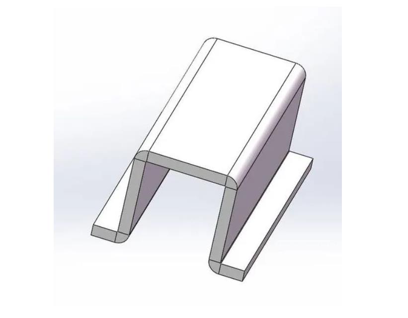 湖滨U型槽折弯件